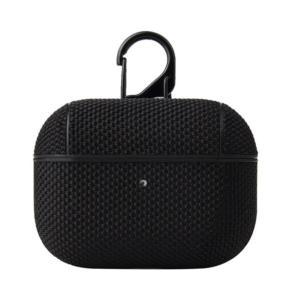 För airpods pro hörlursfodral vattentätt nylontyg skyddsfodral för apple air pods pro bluetooth trådlös laddningsbox - 01