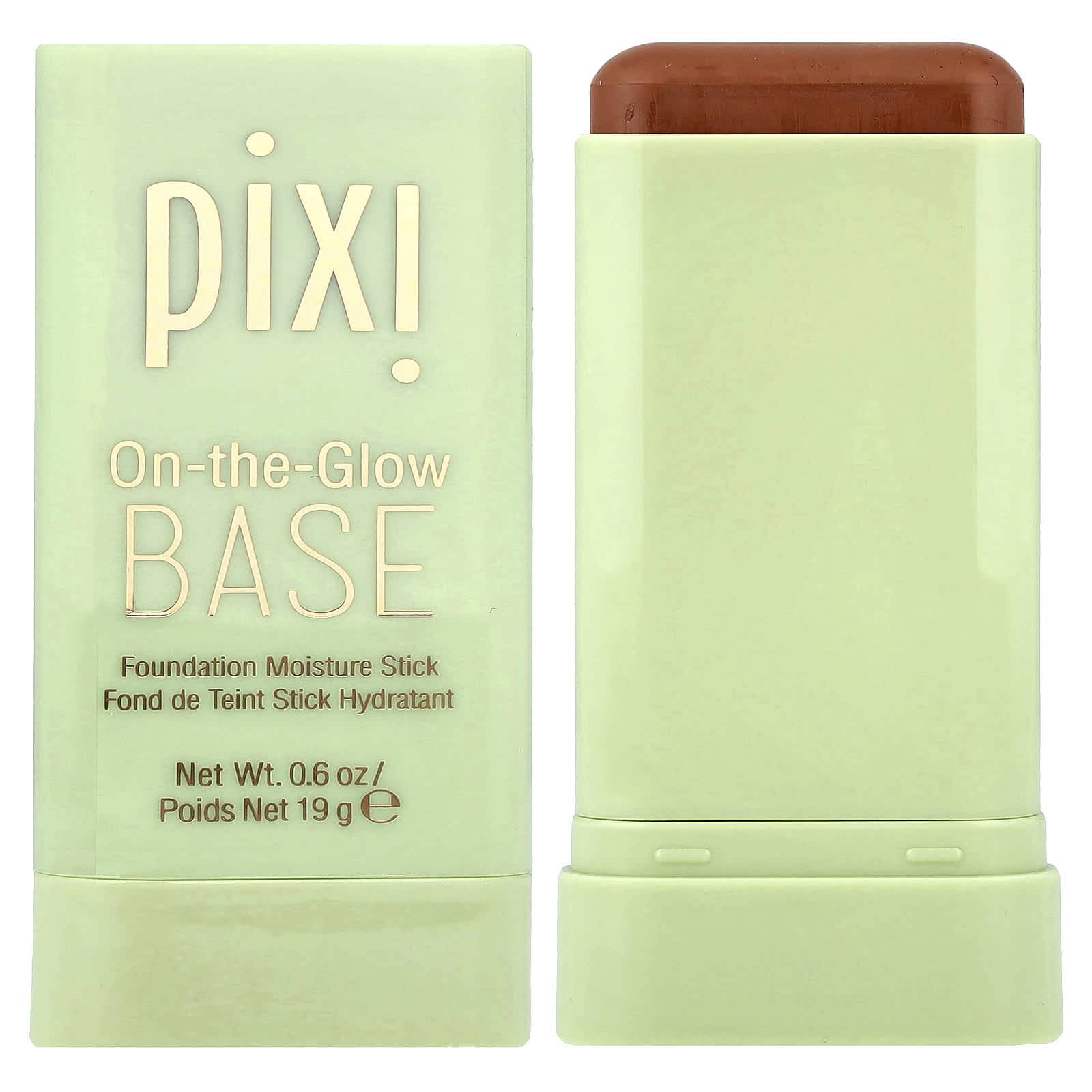 Pixi Beauty, On-the-Glow Base Foundation Fuktighetsstick, Espresso, 19g (0,6 oz)