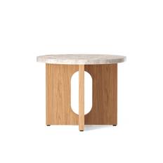 Androgyne Sidebord 50 - Olieret eg/Kunis Breccia marmor