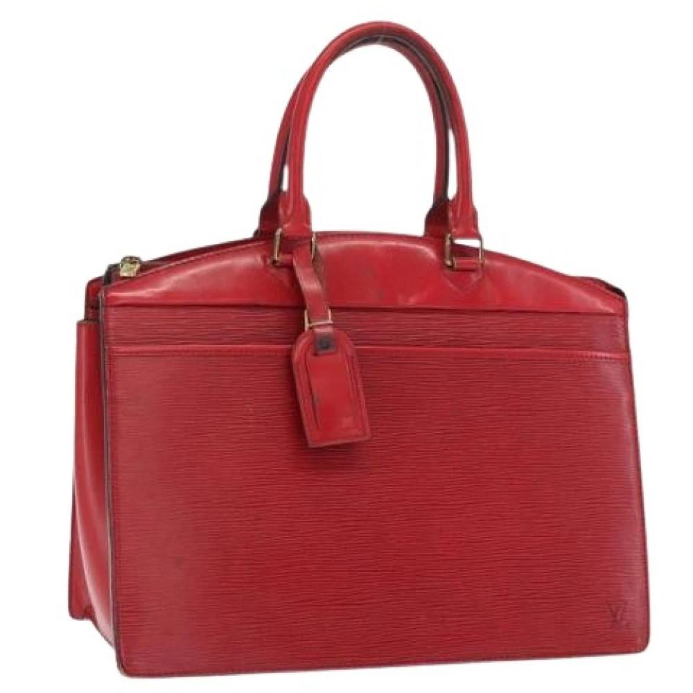 Louis Vuitton Vintage Pre-owned Læder Håndtaske - Vintage - Dame - Rød - ONE SIZE - Læder