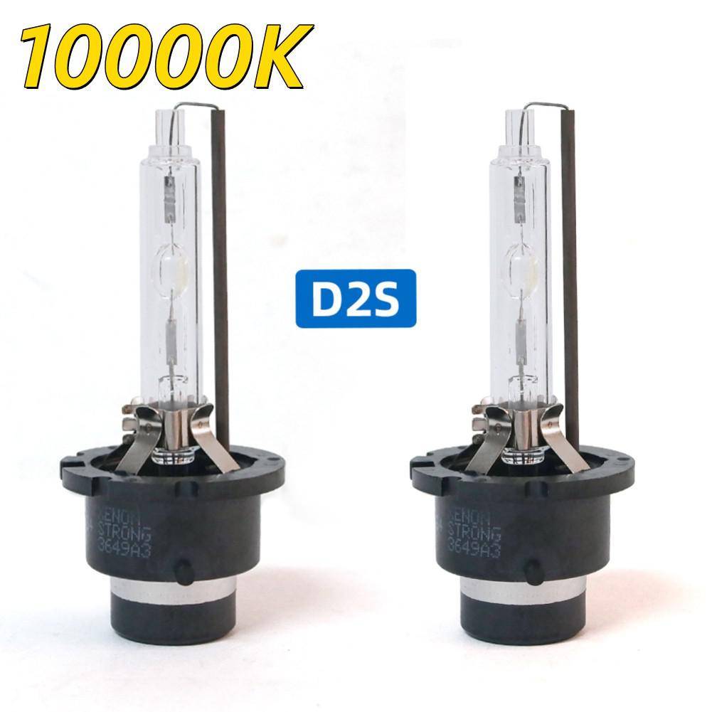 1 par bilxenonstrålkastarlampor D1S D2S D3S D4S lampor 4300K 5000K 6000K 8000K 10000K strålkastarljus 12V 35W Auto Xenonlampa 10000K D2S