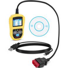 OBD2 bildiagnostisk skannertestare 8-18V VIN/ID/CVN/PCM/ECU