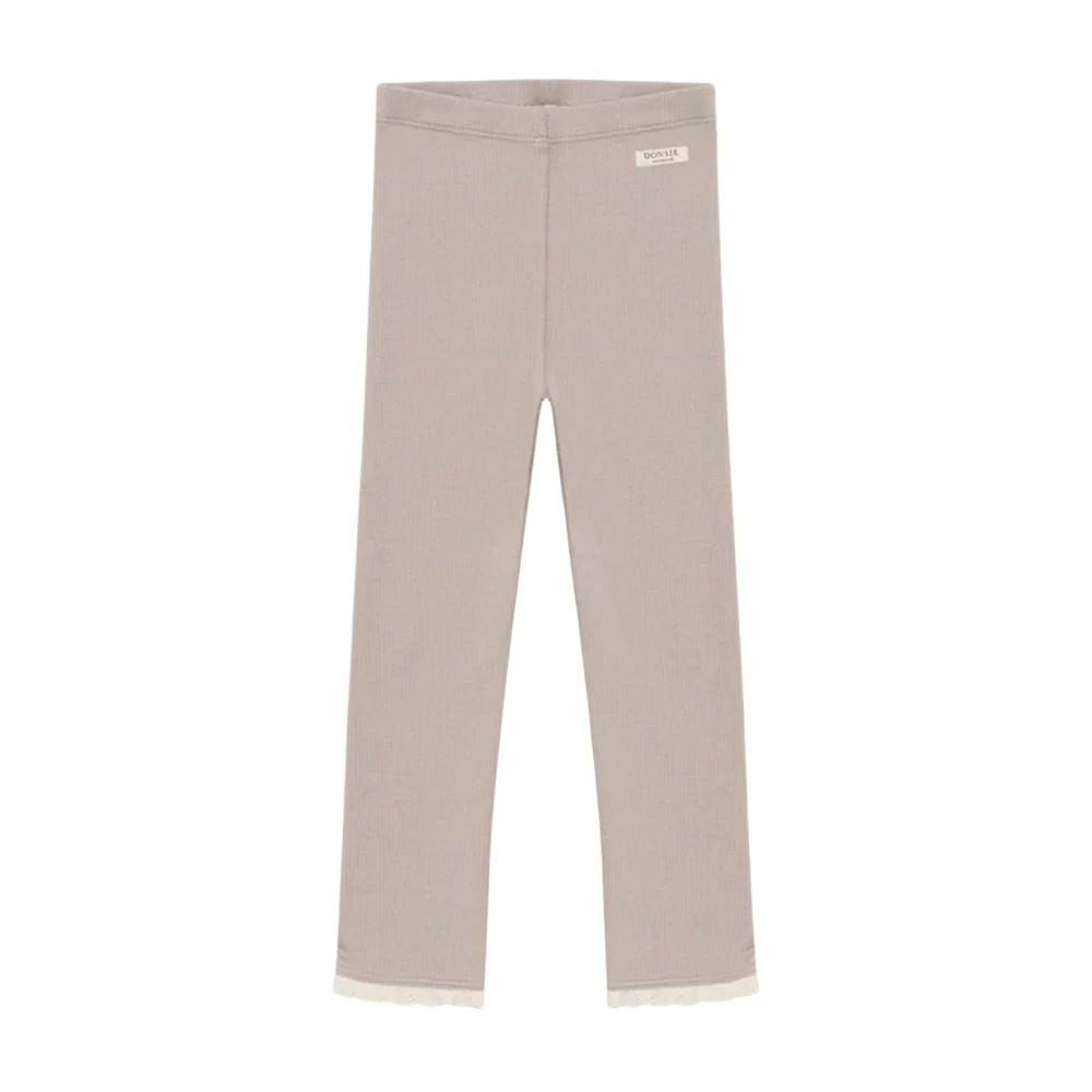 Donsje Affy Leggings - Kids - unisex - Beige - 116 CM - Bomuld