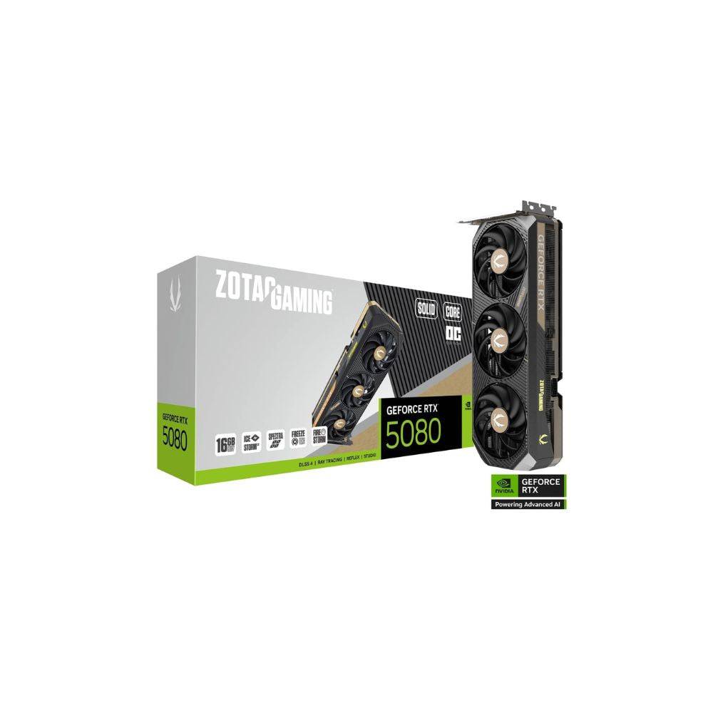 ZOTAC GeForce RTX 5080 SOLID OC 16GB