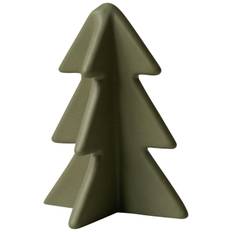 Dbkd Winter Tree Dekoration 8 Cm - Julepynt Keramik Grøn - 20250802G