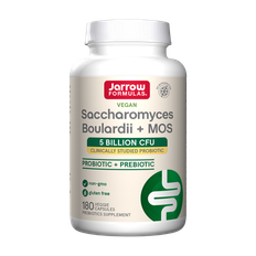 Jarrow Formulas Saccharomyces Boulardii + MOS kapsler (180 ct)