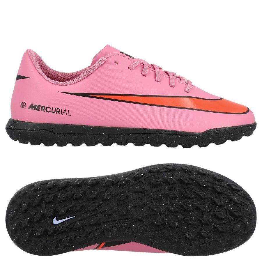 Nike Mercurial Vapor 16 Club Tf Scary Good - Rosa/svart/totalt Crimson Barn - Turf (Tf) - ['Rosa'] (36½)