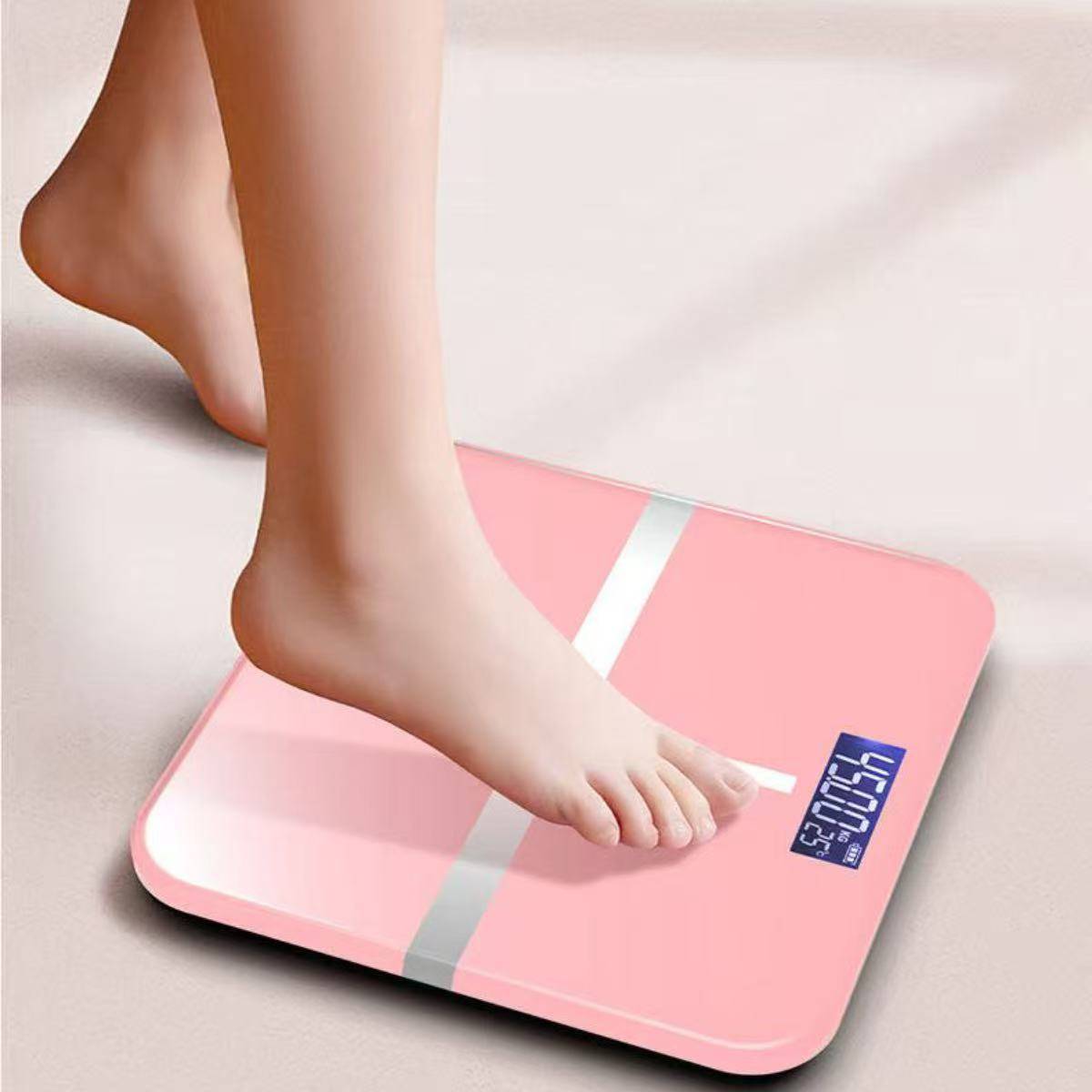 Weight Scale  Loss Weighing Device LED Display Smart Body Weight Scale Precision Electronic Scale for Home Office Adult