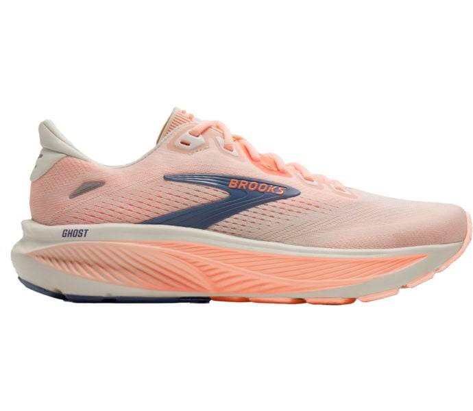 GHOST 18 NARROW LÖPARSKOR Star White/Cyber Peach/Grey Dam 8