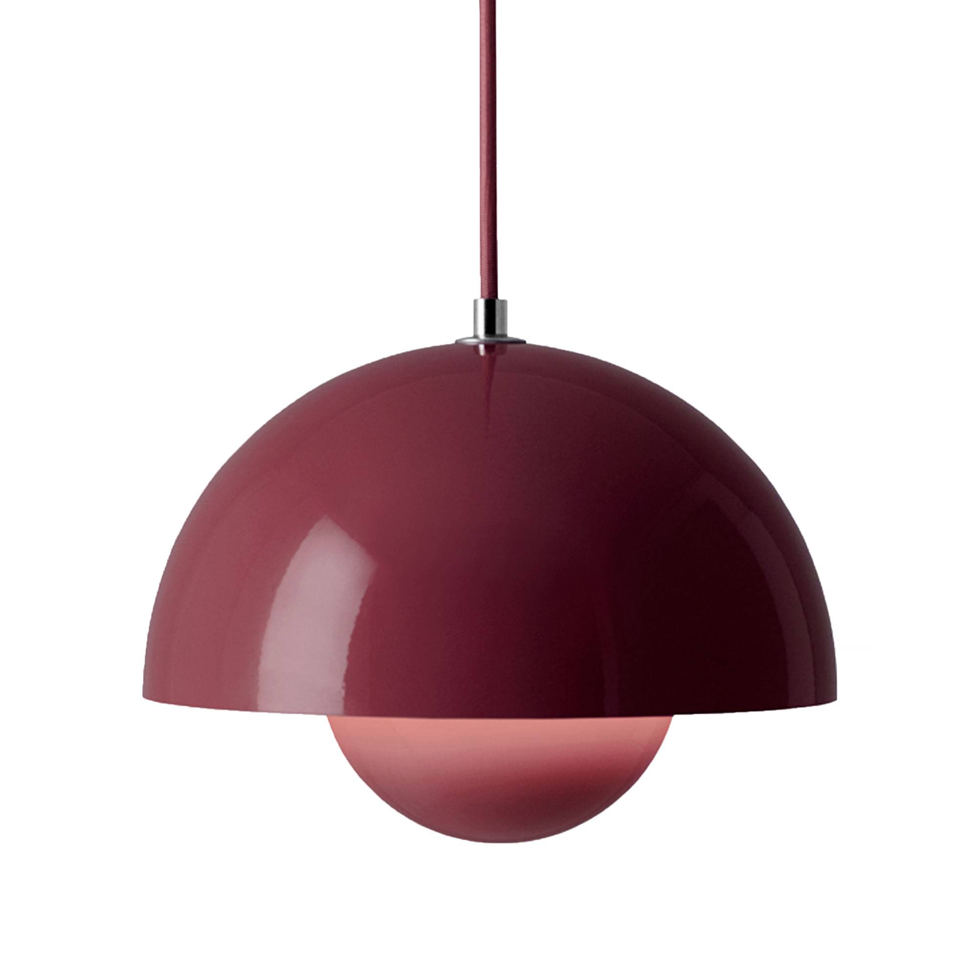 Flowerpot VP10 Pendel, Ø16 cm, af Verner Panton Dark Plum.