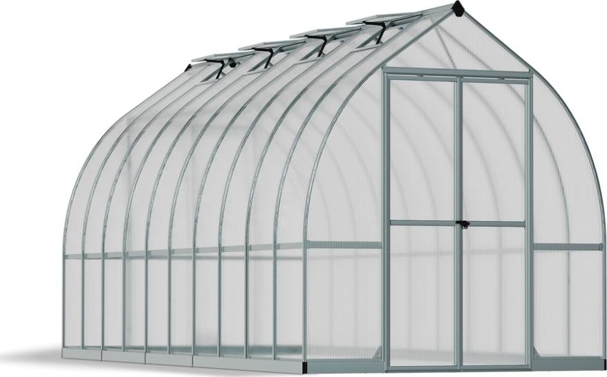 Palram Canopia Bella Växthus, 14,7 m2, silver