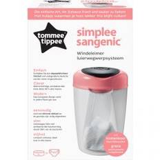 Tommee Tippee Simplee Sangenic Windeleimer inkl. einer Folienkassette pink