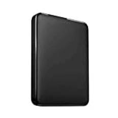 Hdd Pro extern hårddisk, 4 TB 2 TB 1 TB mobil hårddisk, anti-smuts, dammtät och vattentät, lämplig för stationär dator, bärbar dator, surfplatta, smart TV, etc. (svart, 500 GB)