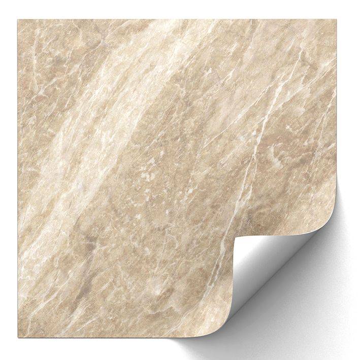 Flisemærkat - Beige Marmor Design / 24 stk.