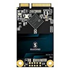 SHARKSPEED mSATA SSD 2 TB Mini SATA 3 (6 Gb/s) TLC 3D NAND SSD hårddisk intern solid State Drive för bärbara datorer, stationär dator (2 TB, mSATA)