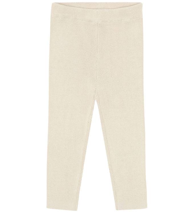 Hust and Claire Leggings - Rib - Stickat - Bambu - HcLui - San - Hust and Claire - 8 år (128) - Leggings