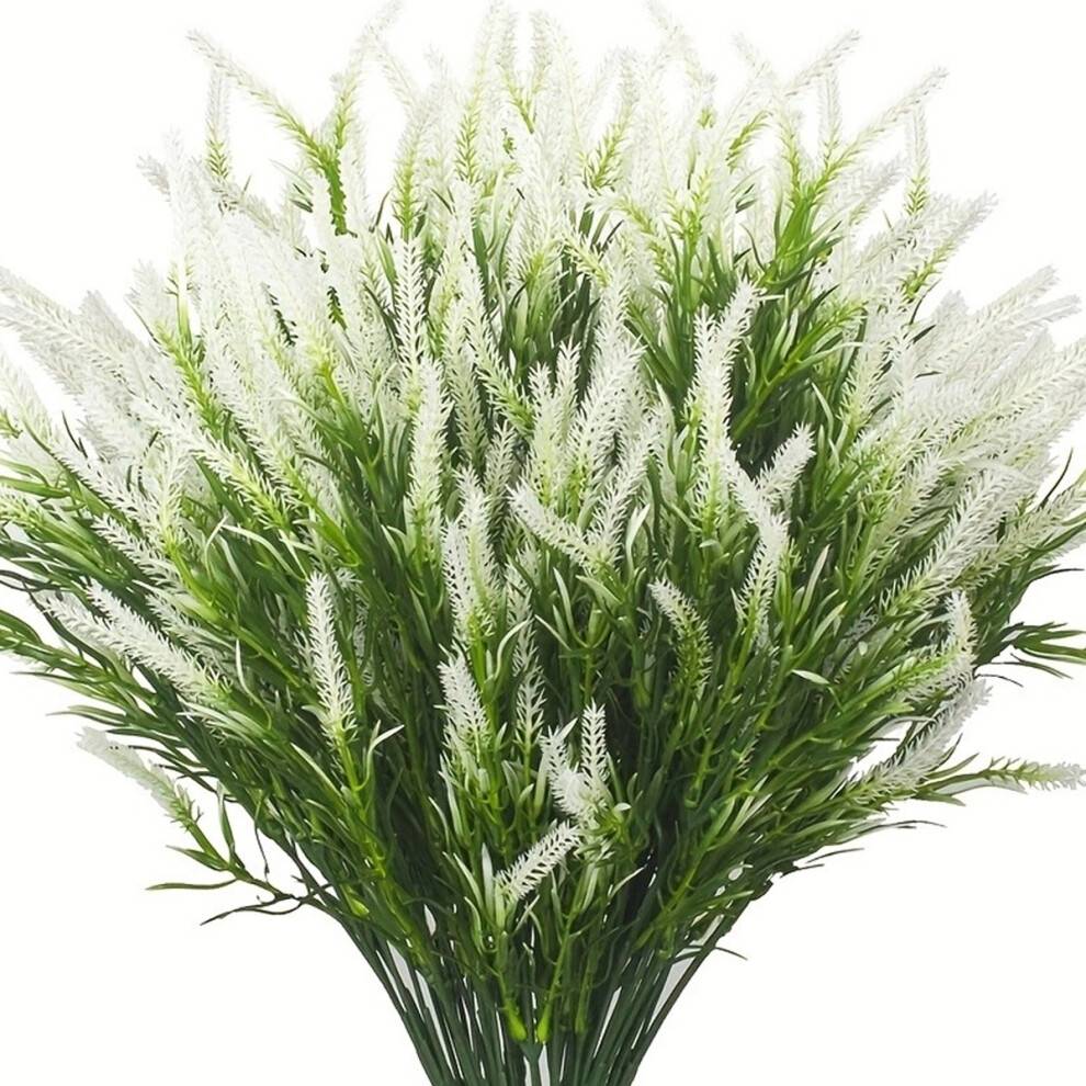 Livagtige indendørs udendørs dekorationer, UV-resistent brudebuket, kunstige lavendel borddekorationer, kunstige planter boligindretning, ingen.