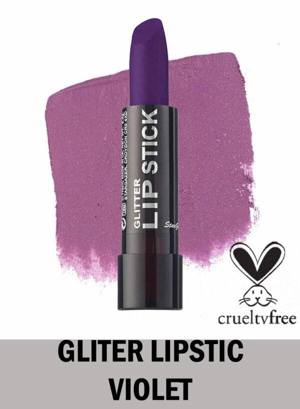 Stargazer Glitter Violet Lipstick