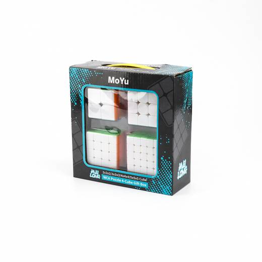 MoYu MeiLong Stickerless - 4 Cube Box Set.