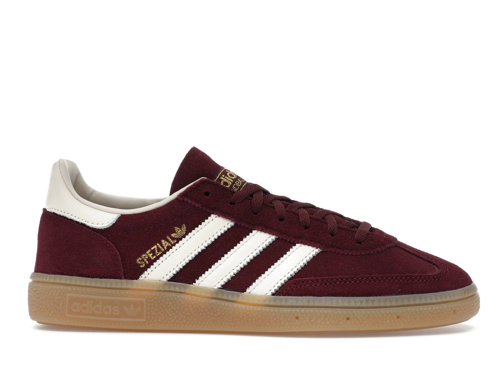 Adidas Handball Spezial Maroon Cream White - 45 1/3 / Standard