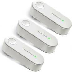 3-pak Plug-In Luftrenser Bærbar Negativ Ion Generator Filterløs Luftionisator Hjemmeluftfilter Fjerner Lugte & Luftfrisker (FMY)
