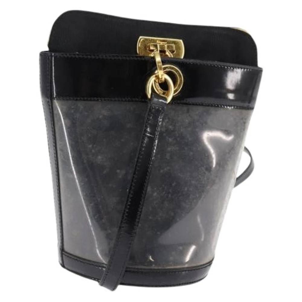 Salvatore Ferragamo Pre-owned - Pre-owned Vinyl Shoulder Bag Vintage - Dam - ONE Size -