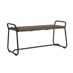 Brafab Midway bänk Svart/natur 110 cm