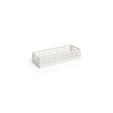 HAY - Colour Crate Mini Oblong Förvaringslåda (Offwhite)
