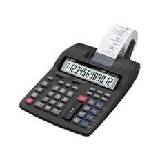 STRIMMELREGNER CASIO HR-200RCE EURO STORT 12 CIFRET DISPLAY
