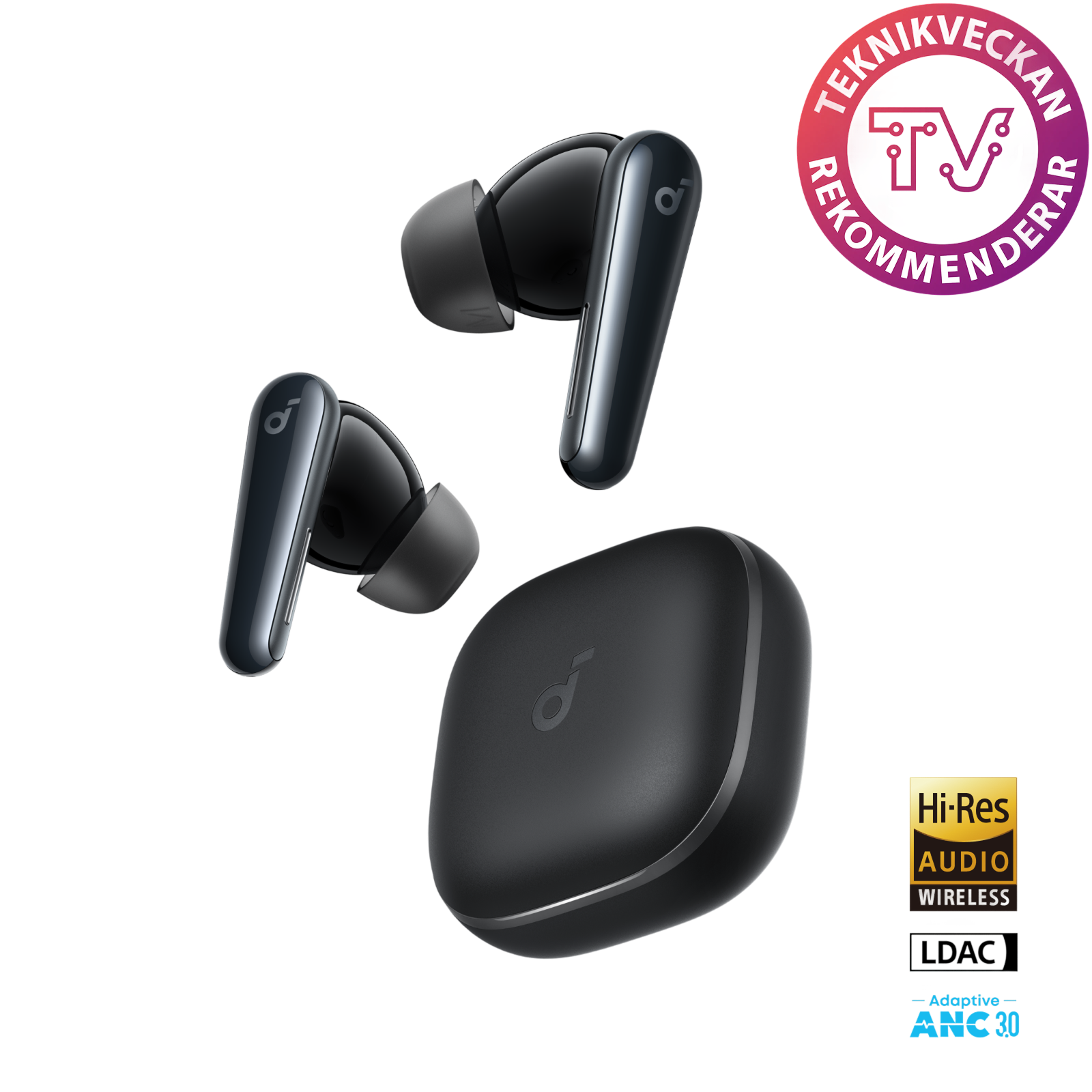 Liberty 5 | Noise-Cancelling Earbuds with Dolby Audio Black