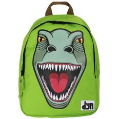 DYR Liten Ryggsäck - Grön m. T-Rex - DYR - One Size - Dagisväska
