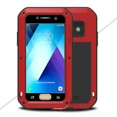 Galaxy A5 2017 cover dropproof shockproof rød