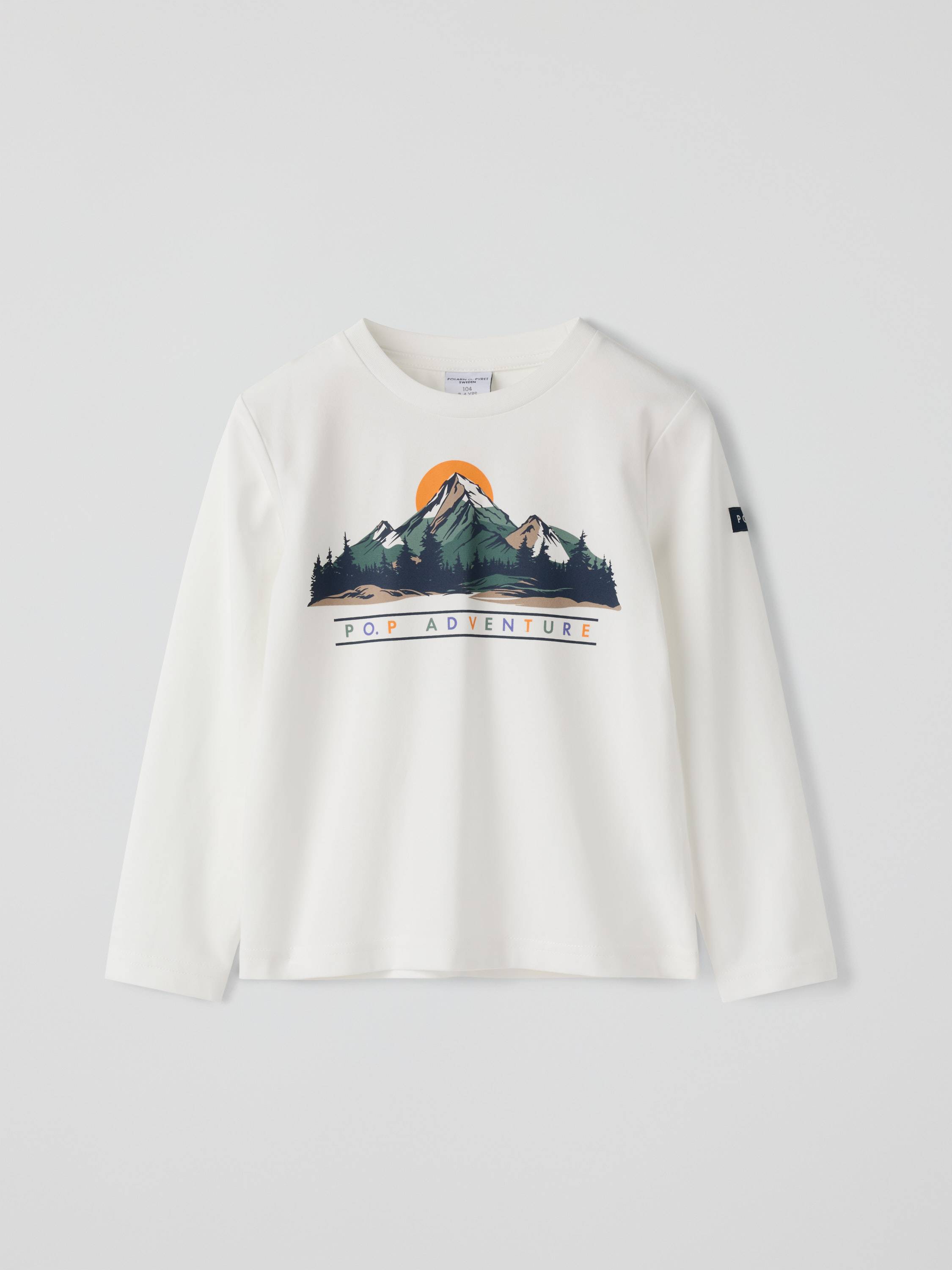 Långärmad t-shirt printad