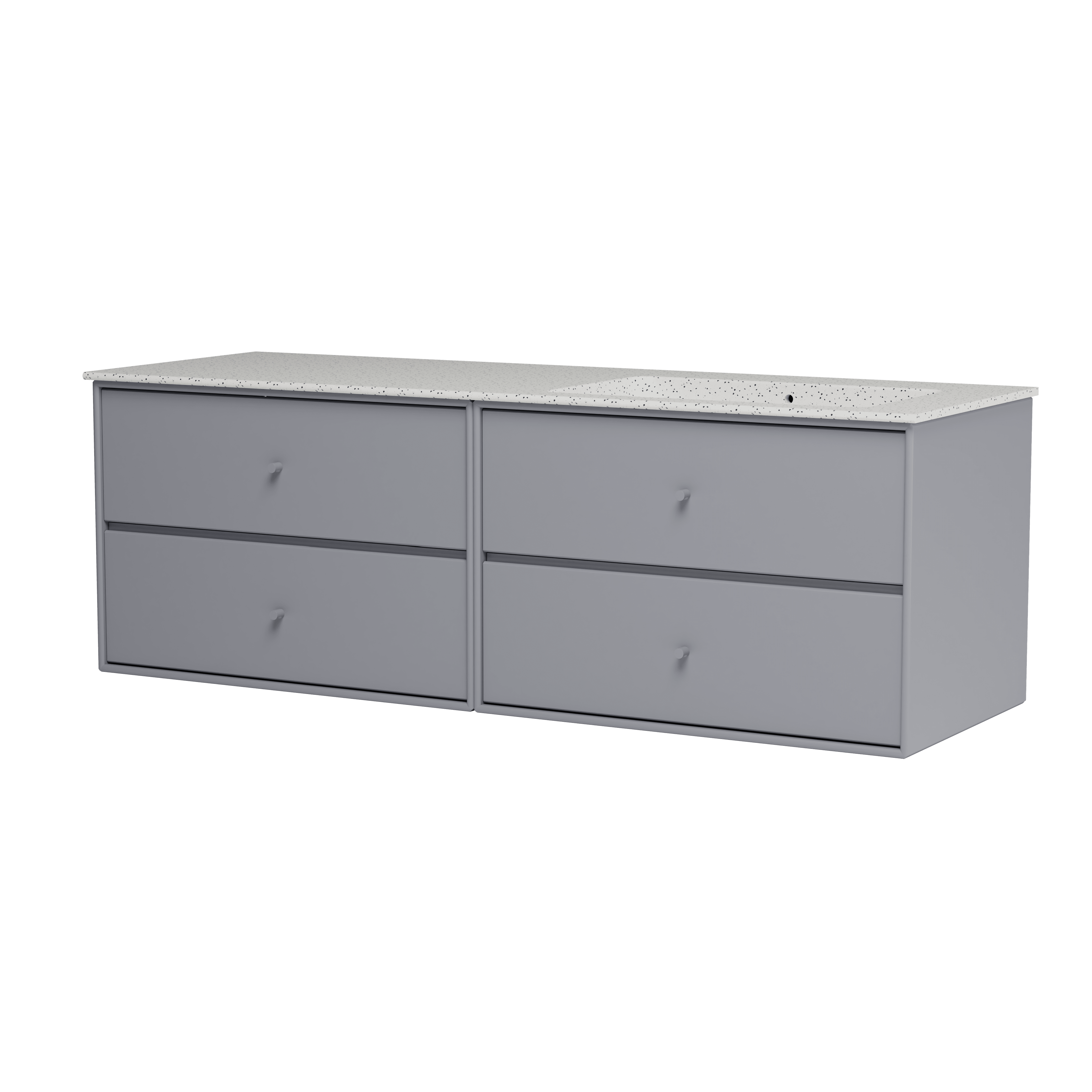 Montana Basin SU2402 – badmodul med vask, 141 cm Graphic - Jacobsen Plus