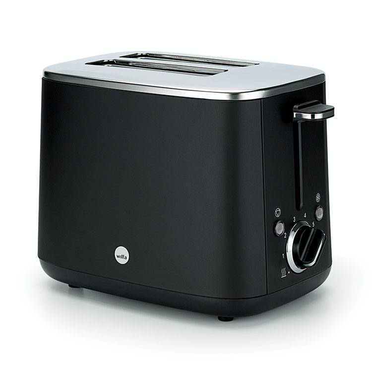 TO2B-1000 toaster, SS, black
