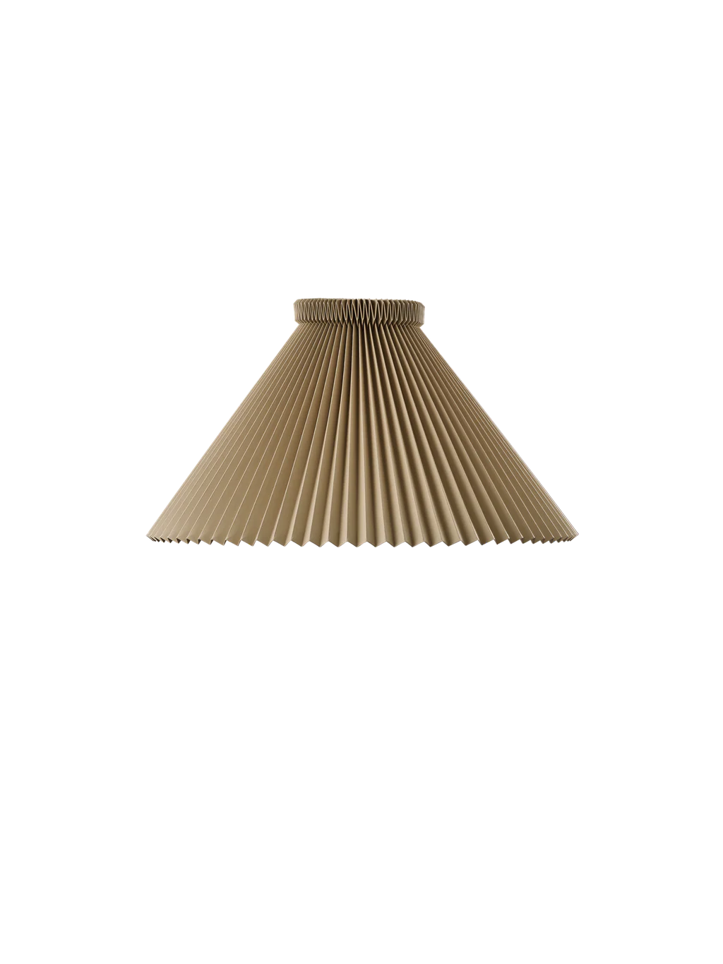 Model 1 Colour Pleats buttermilk 25cm