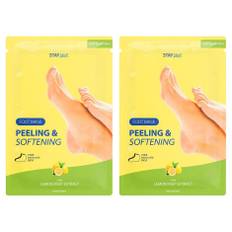 2st Stay Well Peeling & Softening Foot Mask Lemon 1 pcs