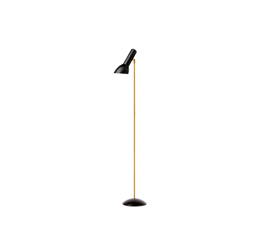 Cph Lighting Gulvlampe - Sort/Messing OBLIQUE.