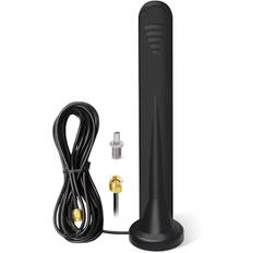 4G 5G LTE Antenne Indendørs Udendørs Signalforstærker 15DBI Omnidirektionel Vandafvisende TS-9/SMA Port, 3G/4G/5G/GSM/GPRS