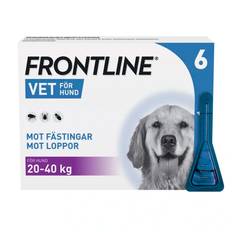 Frontline Vet. Spot-on lösning hund 20-40 kg 100 mg/ml 6 x 2,68 ml