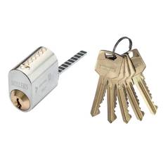 Cylinder 71207 Millers Oval 5ny krom