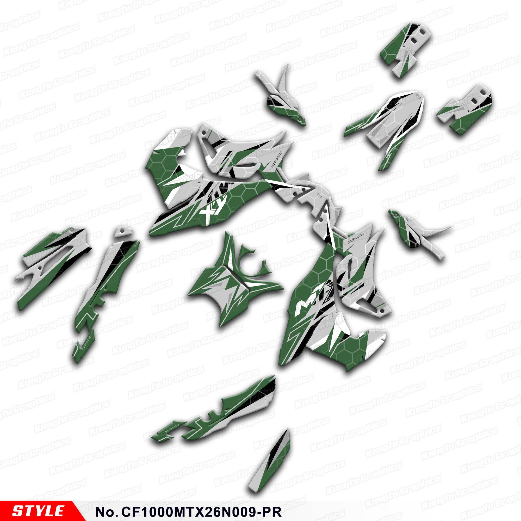 JY RACING Motorcycle Graphics Wrap Sticker for CFMOTO 1000MTX 1000MT CF MOTO 800MT-X MTX800 Vinyl Decal Decoration