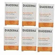 Diaderma morotsolja ansiktsvård 6-pack (6 x 30 ml)