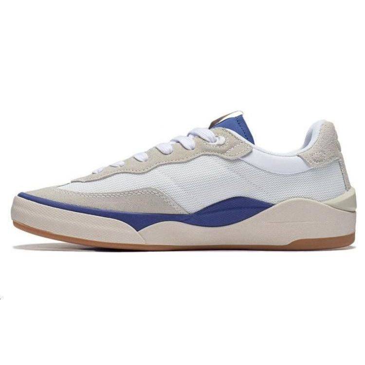 Li Ning Skategeneral Non-Slip Wear-Resistant Breathable Low-Top Skate Shoes Men Sneakers Cloud-White AEPSA49-5 41⅔