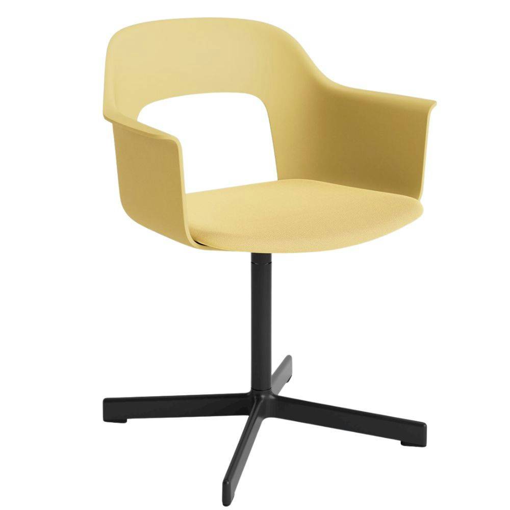 HAY Layout Armchair 233 Upholstery (Black) Spisebordsstol Biscotti
