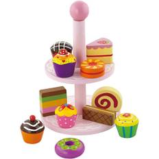 Legemad cupcakes med kagestativ VIGA str. 25.5 cm