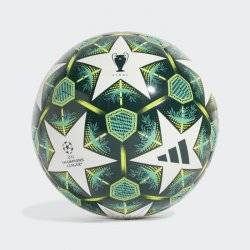 Adidas UCL Training 24/25 Knockout Phase Fotboll - White / Shadow Green / Solar Slime