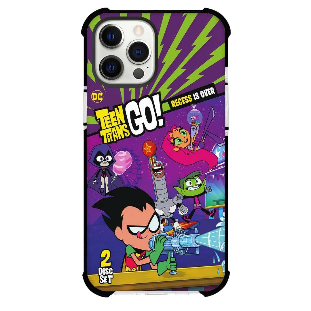 Teen Titans Go Phone Case For iPhone Samsung Galaxy Pixel OnePlus Vivo Xiaomi Asus Sony Motorola Nokia - Teen Titans Go Recess Is Over Comic Cover Poster.