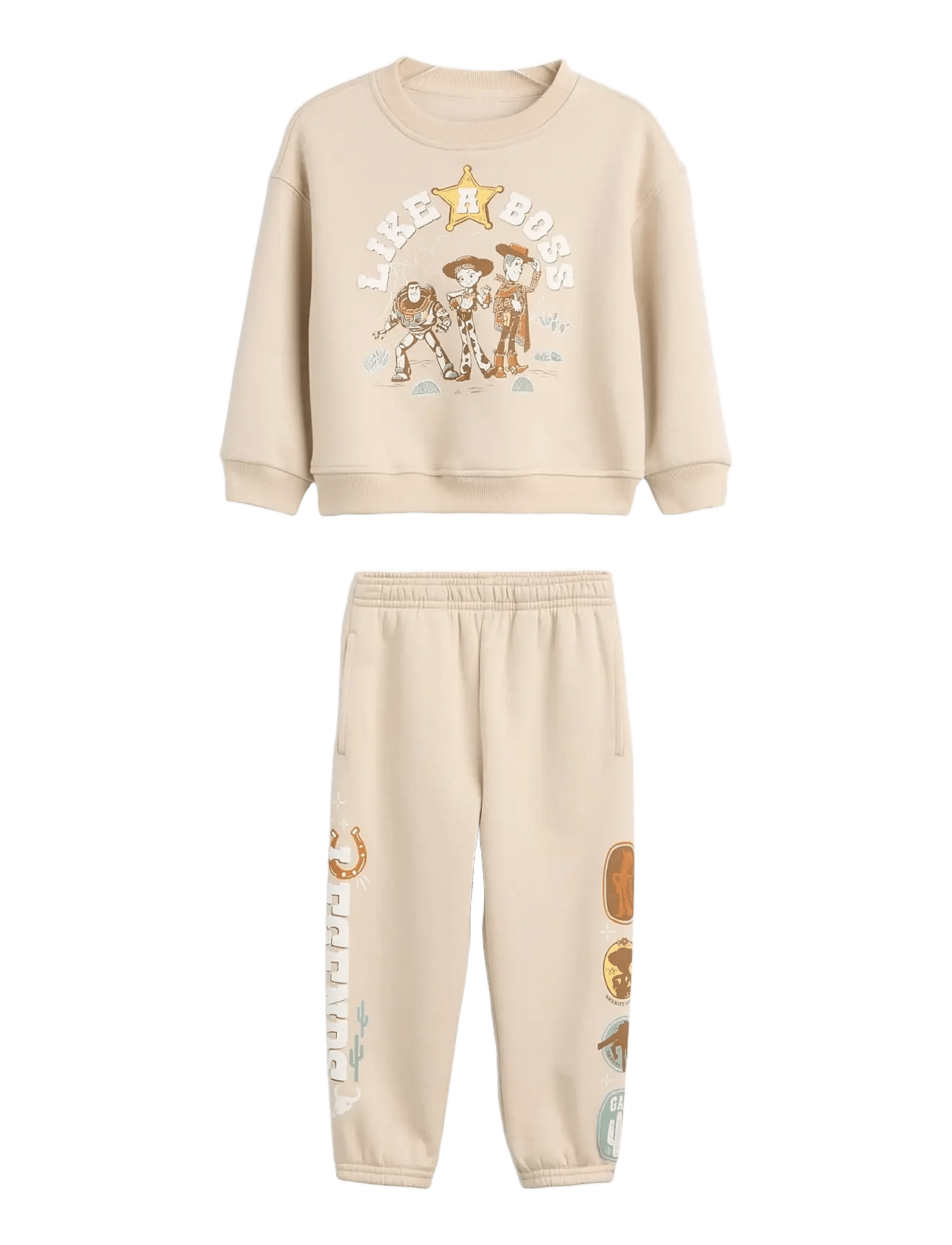 GAP Gap × Disney Baby & Toddler Vintagesoft Sweat Set - Beige - 98