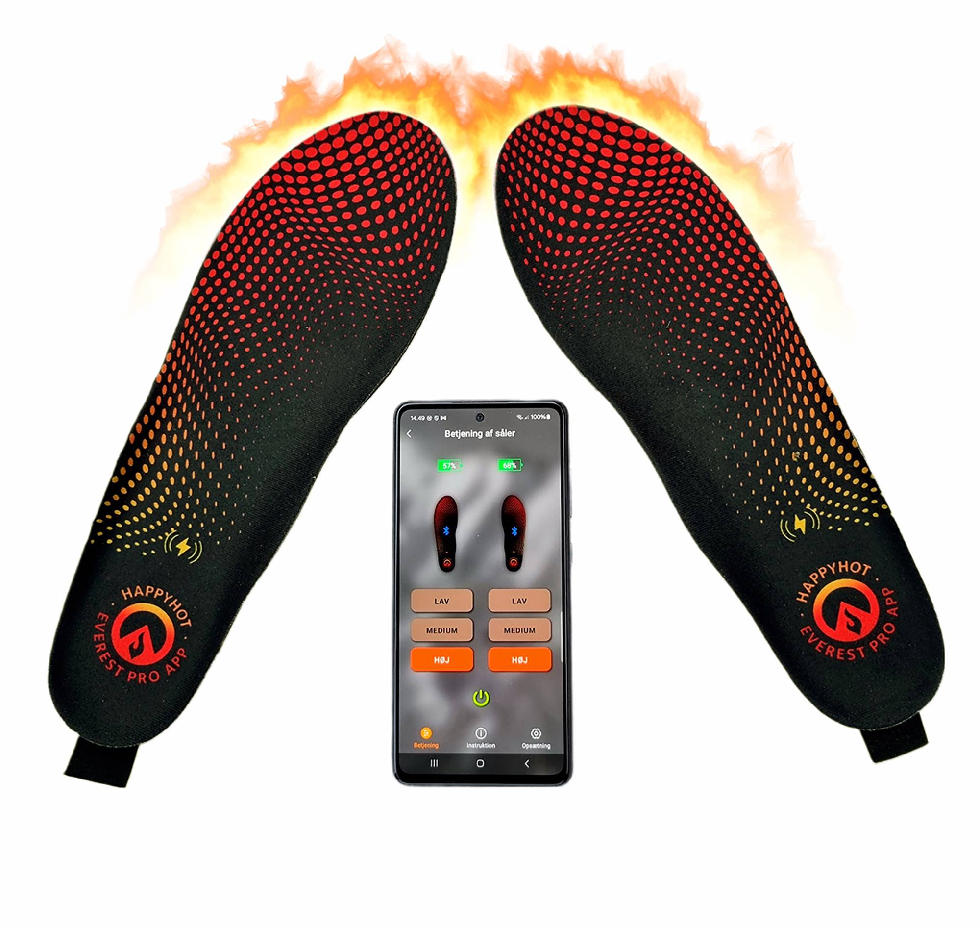 Happyhot Varmesåler Everest m. App & Trådløs Opladning - 35-37
